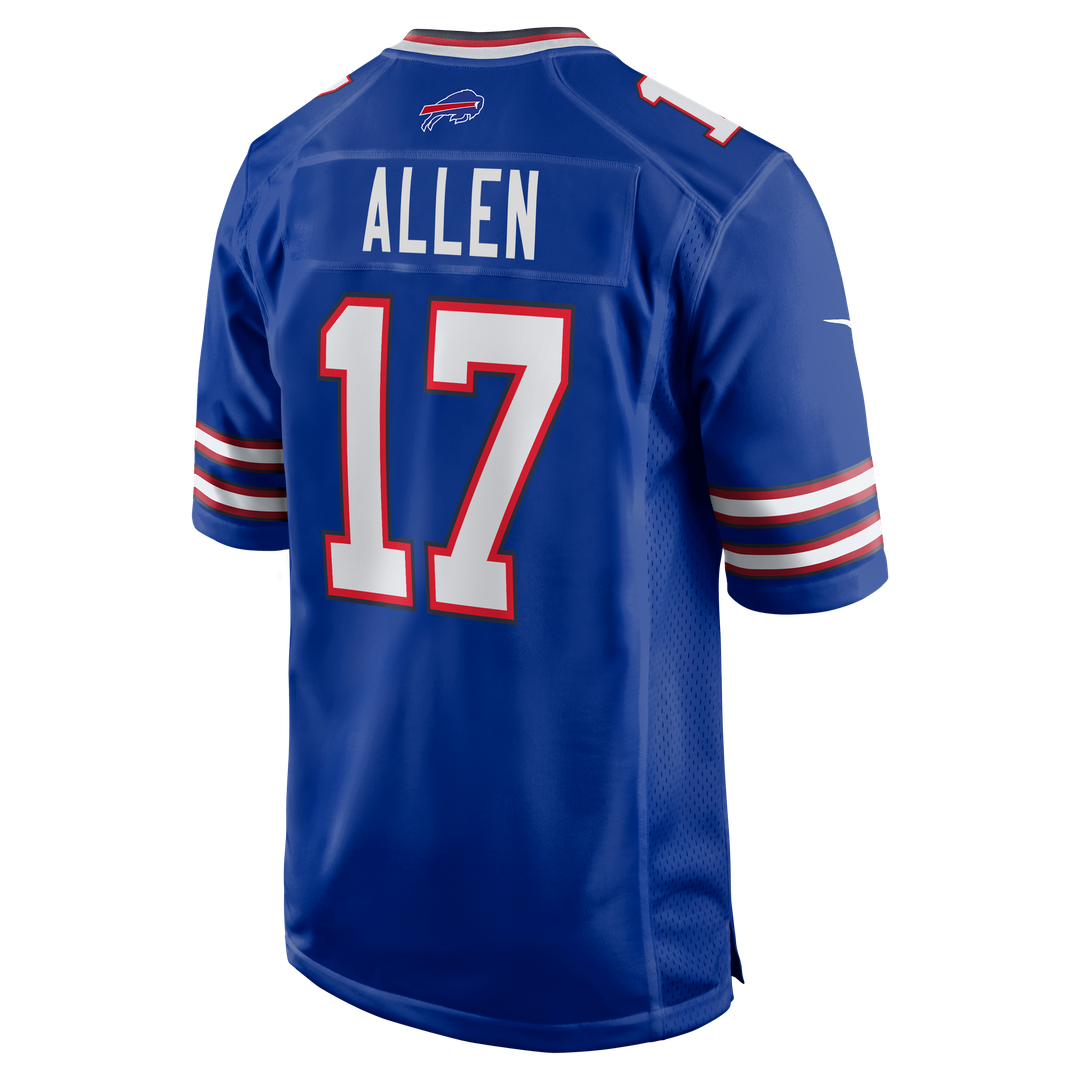 Josh Allen Buffalo Bills Game Jersey - Royal Blue