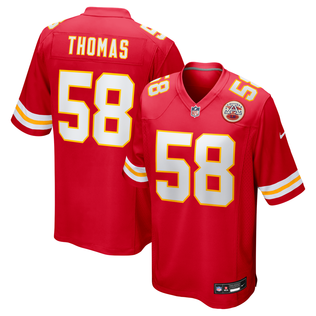 Derrick Thomas Kansas City Chiefs Game Jersey - White