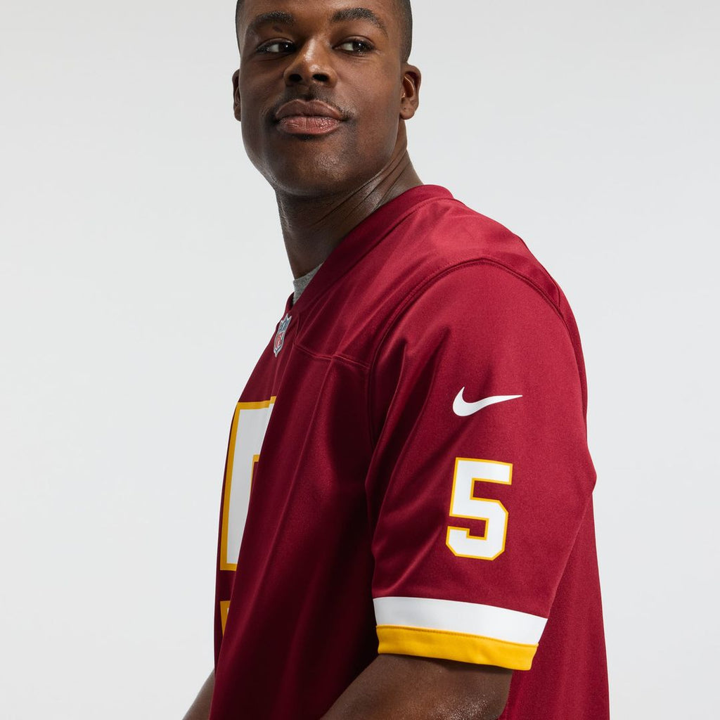 Jayden Daniels Washington Commanders Game Jersey - Burgundy