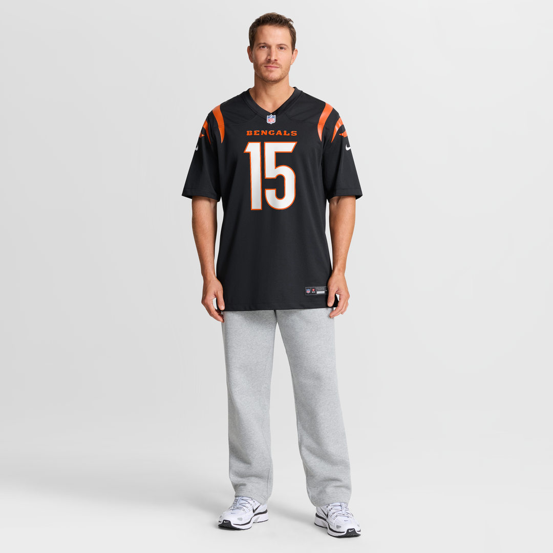 Charlie Jones Cincinnati Bengals Game Jersey - Black