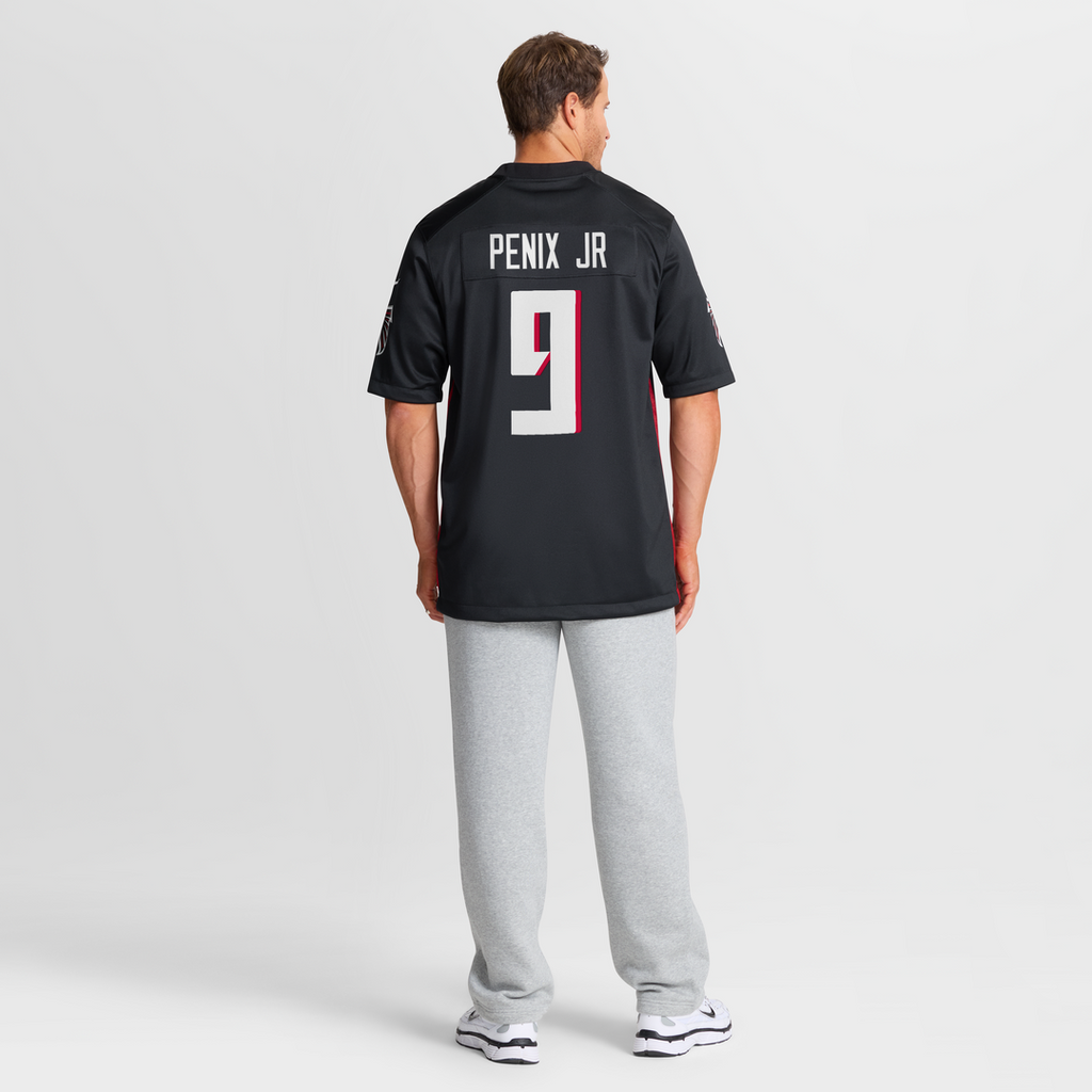 Michael Penix Jr. Atlanta Falcons Game Jersey - Black