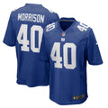 Joe Morrison New York Giants Jersey - Royal Blue