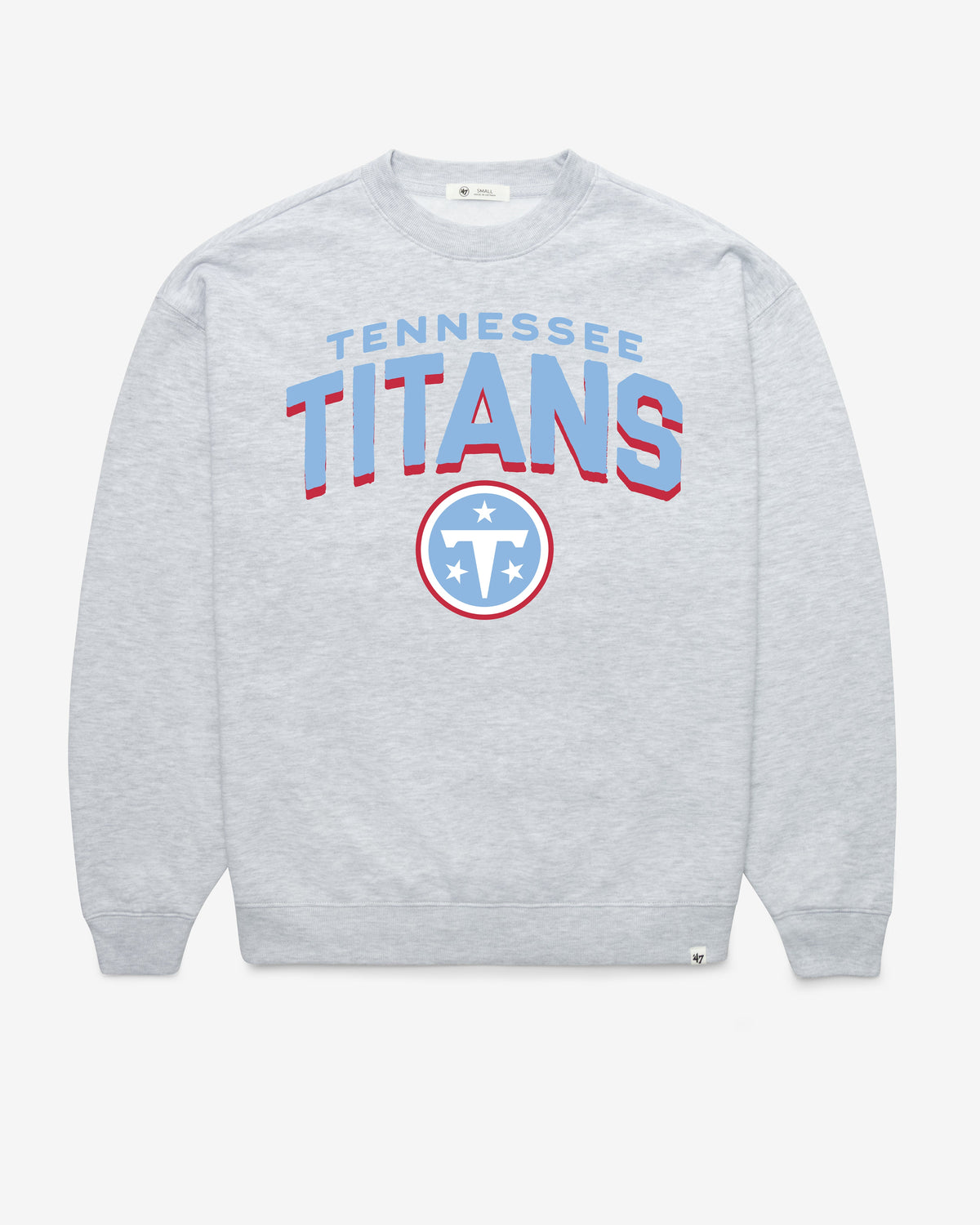 TENNESSEE TITANS CAMPUS ARCH CLOUD '47 OVERSIZED CREW WOMENS