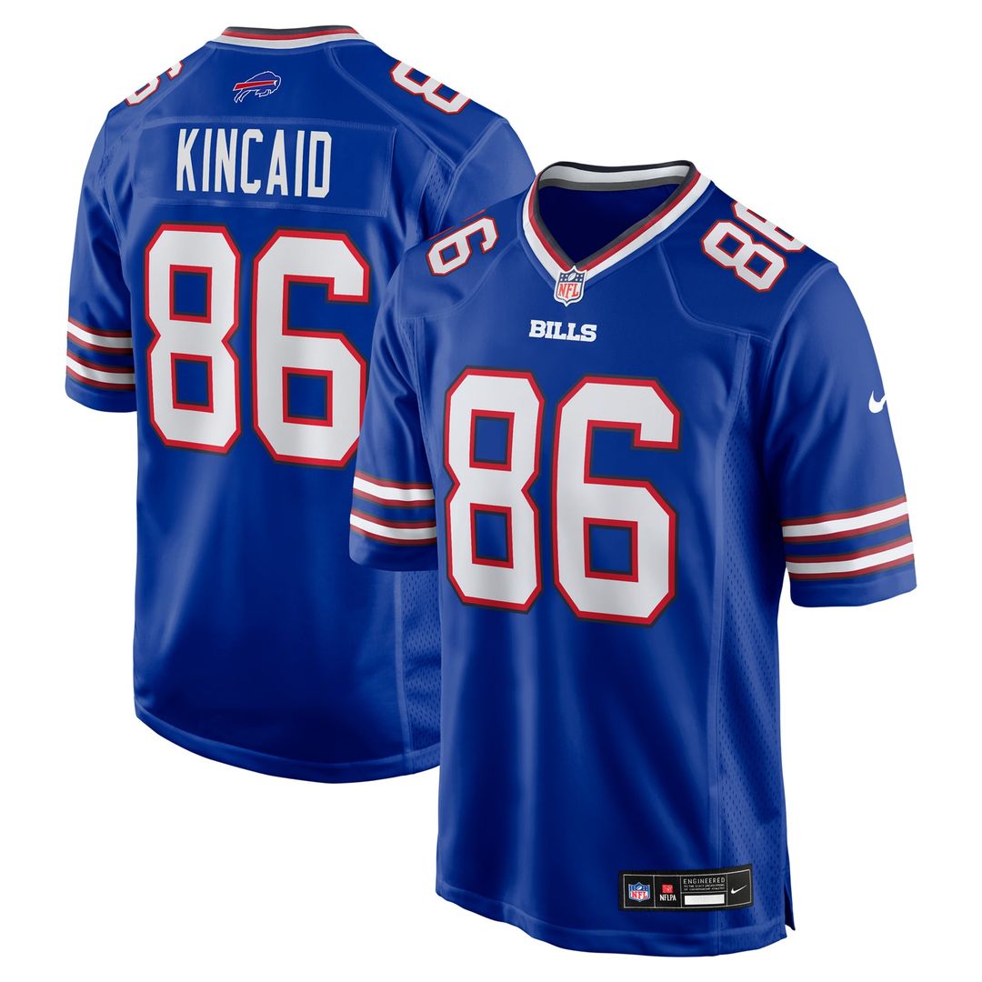 Dalton Kincaid Buffalo Bills Nickel City Game Jersey - Gray