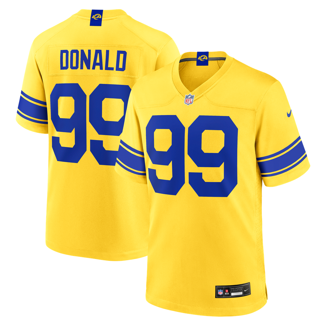 Aaron Donald Los Angeles Rams Game Jersey - White