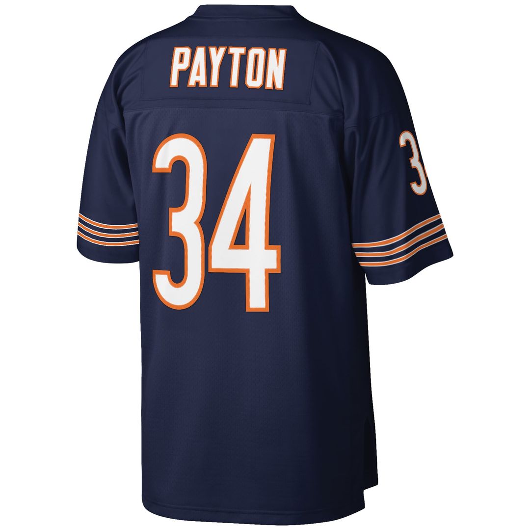 Walter Payton Chicago Bears Big & Tall 1985 Replica Jersey - White