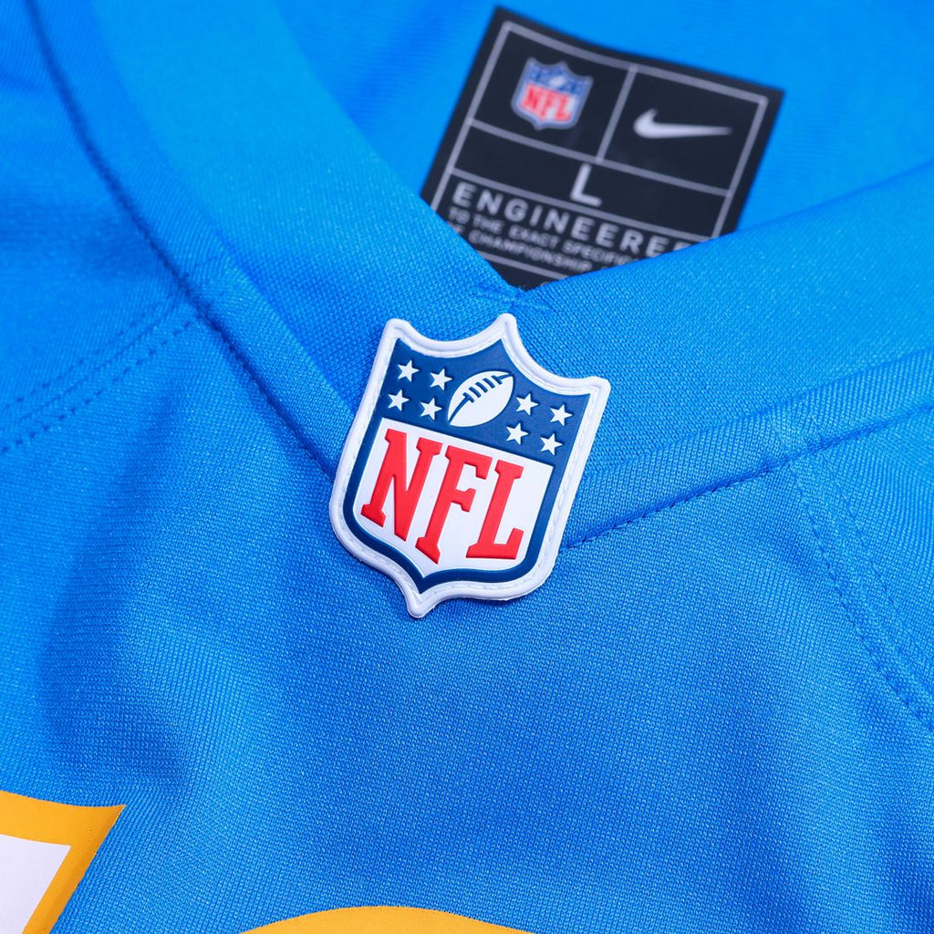 Nick Barrett Los Angeles Chargers Game Jersey - Powder Blue