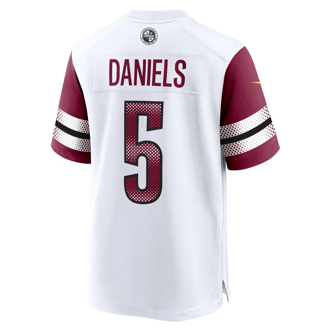Jayden Daniels Washington Commanders Alternate Game Jersey - Black