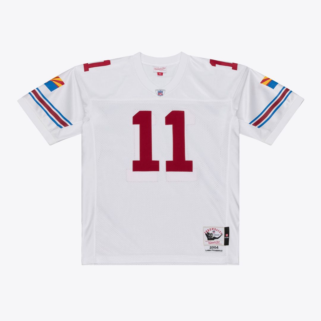 Larry Fitzgerald Arizona Cardinals Big & Tall 2004 Legacy Jersey - White