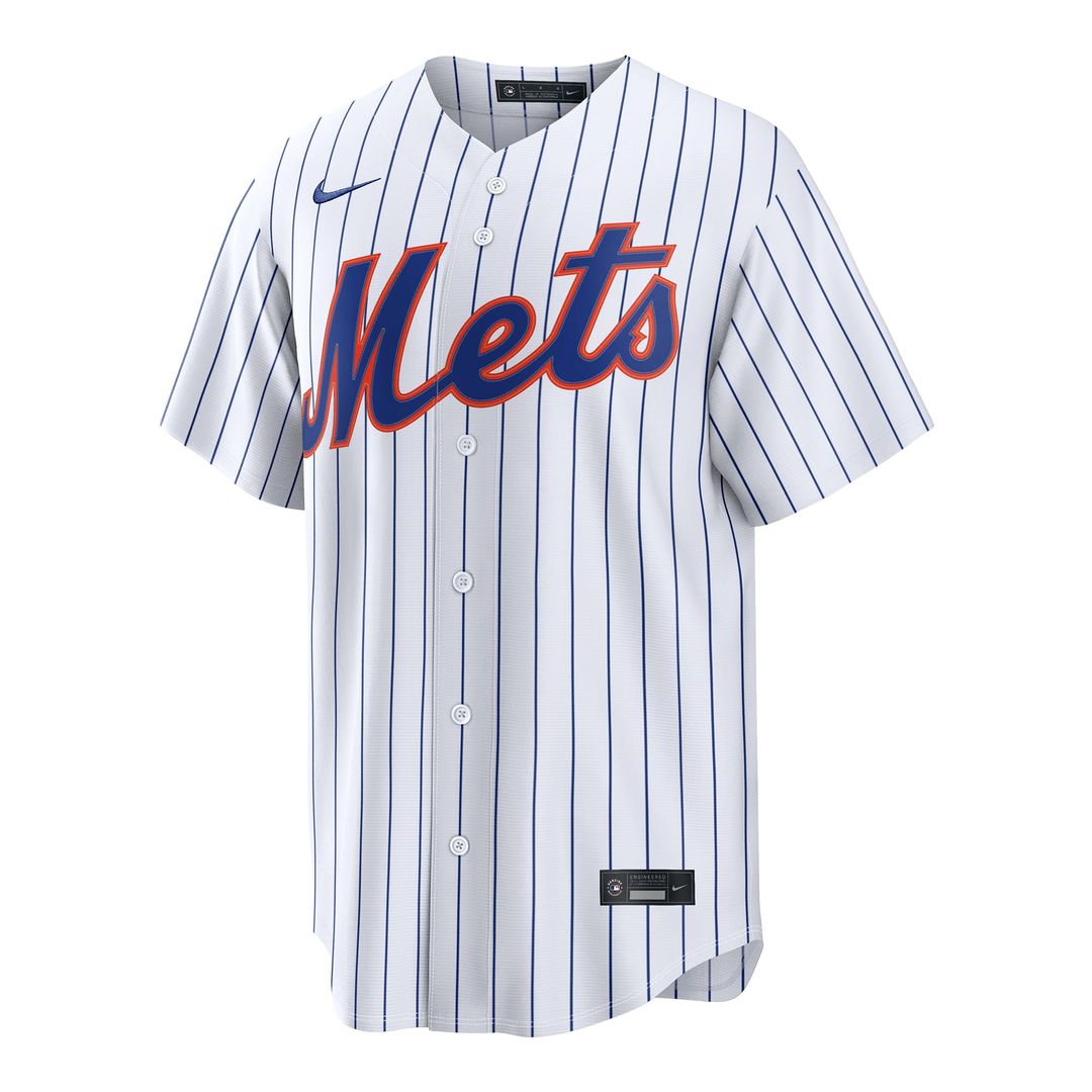 New York Mets Nolan McLean Nike White Home Replica Jersey