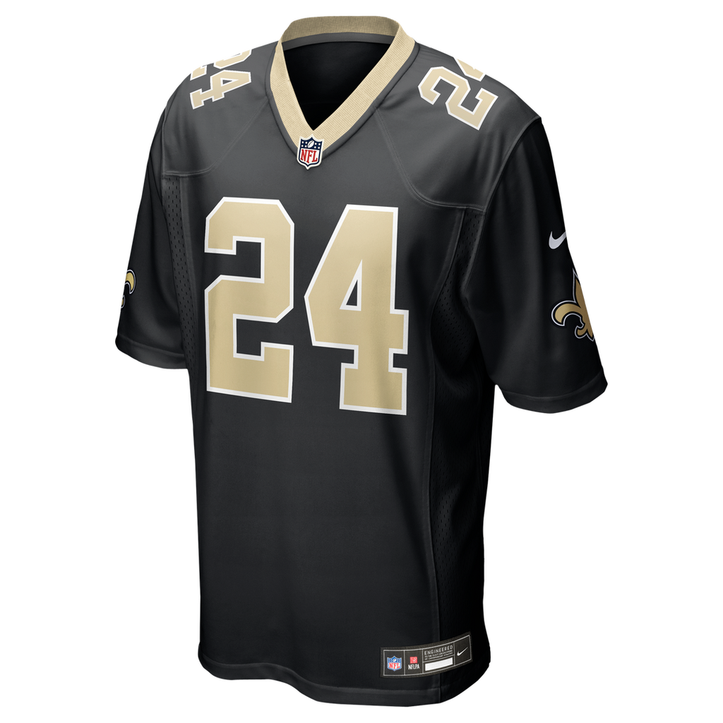 Devin Neal New Orleans Saints Game Jersey - Black