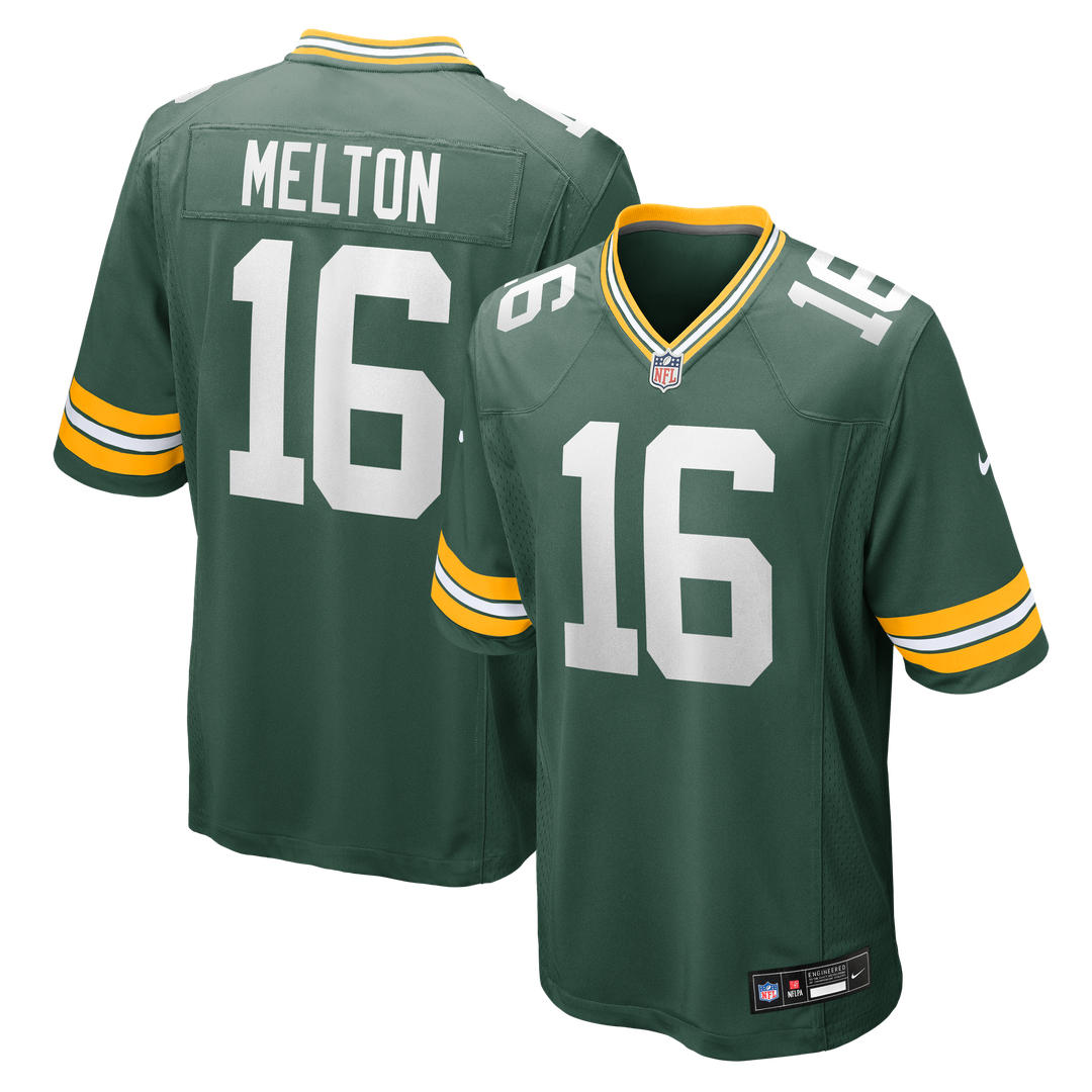 Bo Melton Green Bay Packers Game Jersey - Green