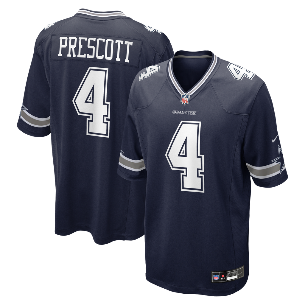 Dak Prescott Dallas Cowboys Game Jersey - Navy