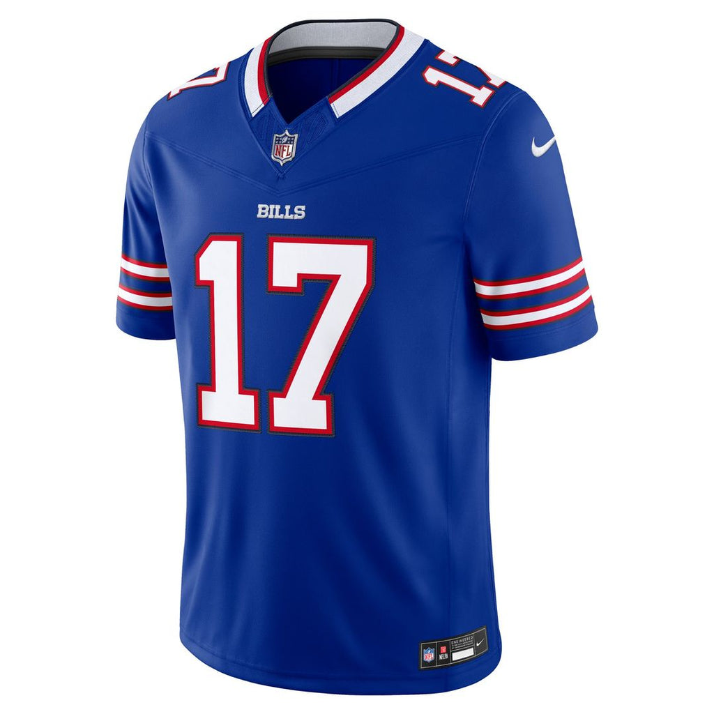 Josh Allen Buffalo Bills Nickel City Vapor F.U.S.E. Stitched Limited Jersey - Gray