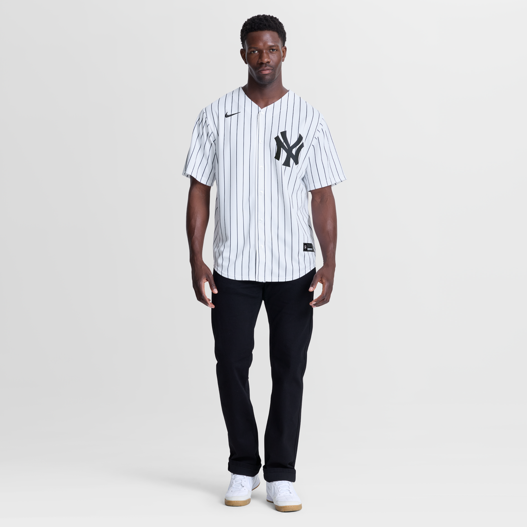 New York Yankees Luis García Jr. Nike White Home Replica Jersey