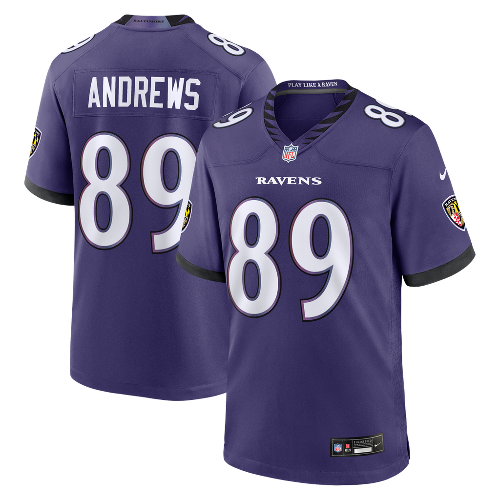 Mark Andrews Baltimore Ravens Game Jersey - Purple