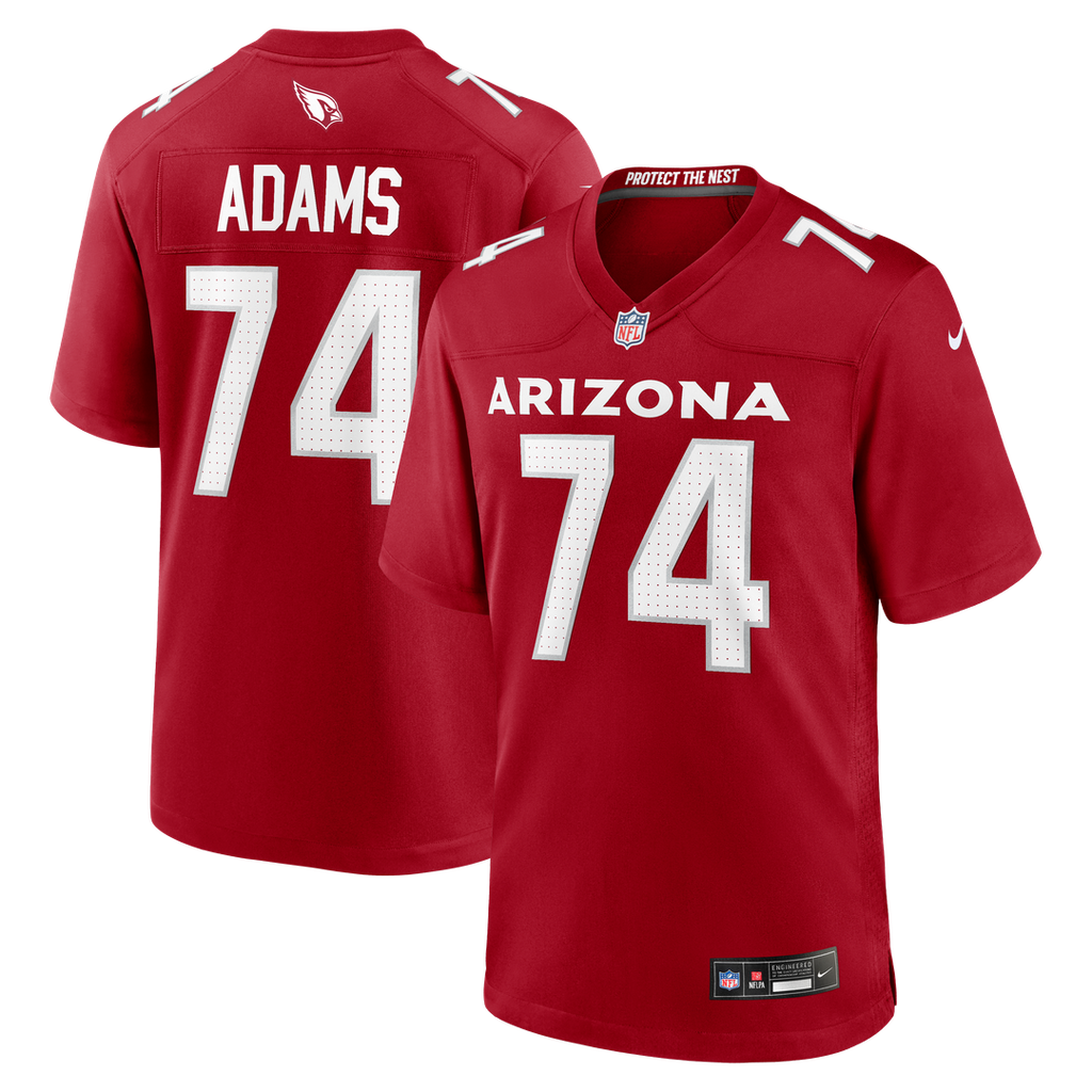 Isaiah Adams Arizona Cardinals Game Jersey - Cardinal
