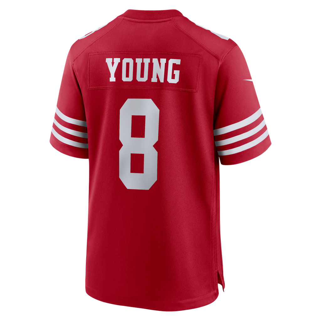 Steve Young San Francisco 49ers Game Jersey - Scarlet