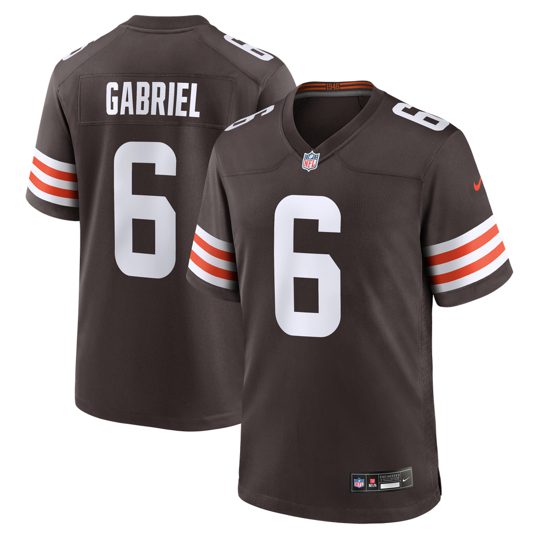 Dillon Gabriel Cleveland Browns Game Jersey - Brown