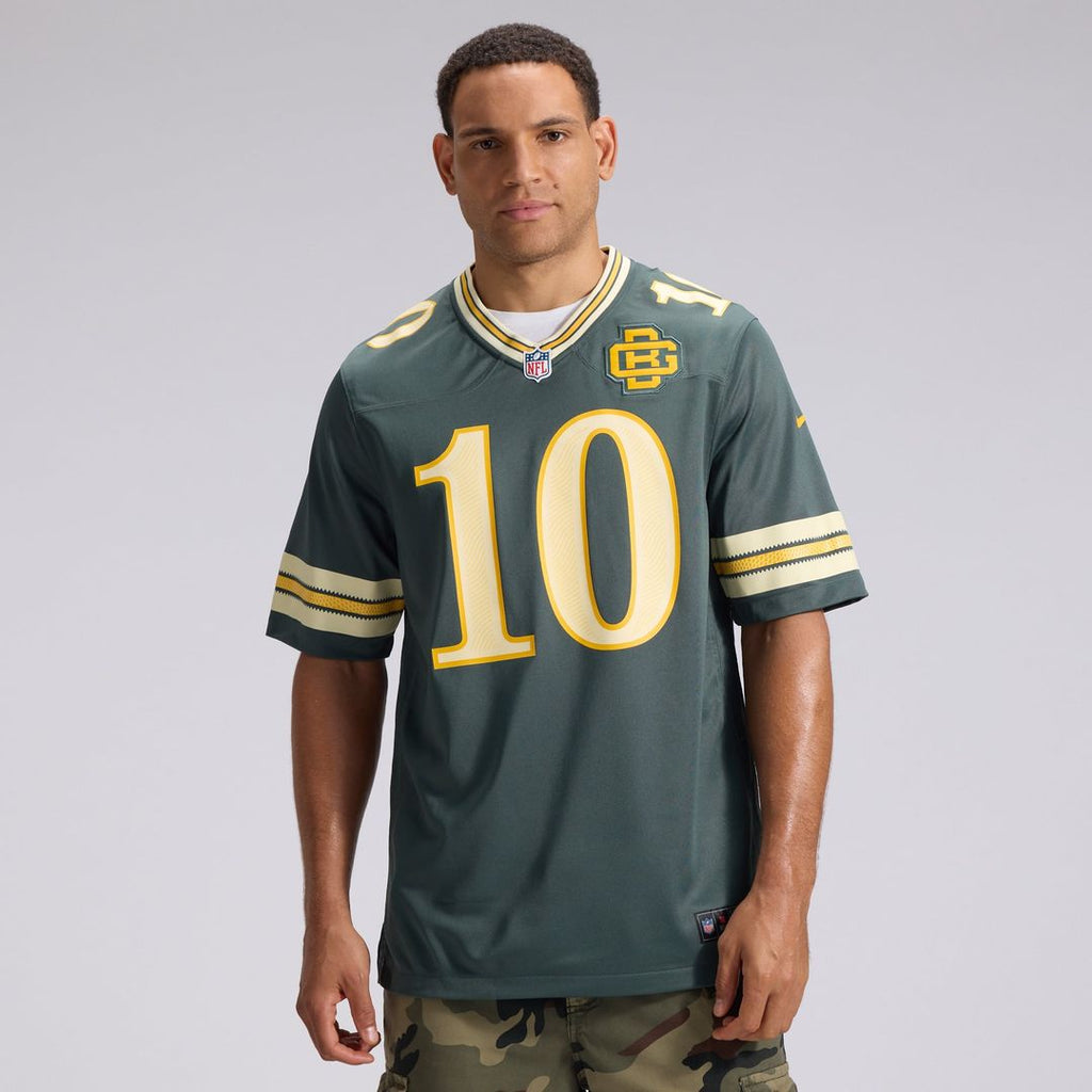 Jordan Love Green Bay Packers 2026 Rivalries Collection Game Jersey - Green