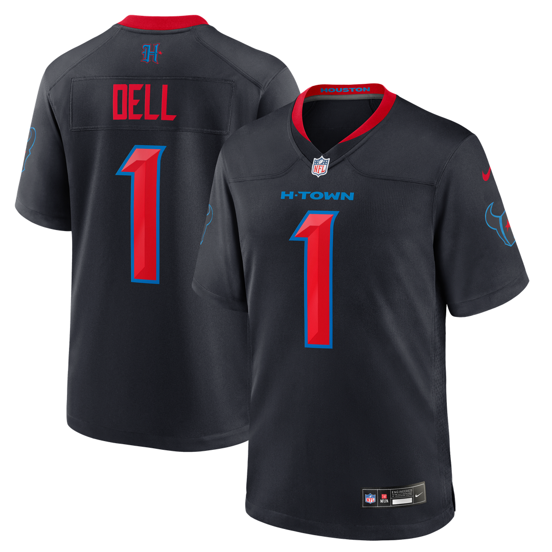Tank Dell Houston Texans Alternate Game Jersey - Navy