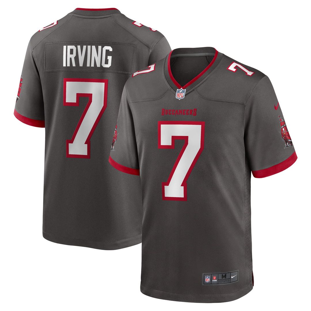 Bucky Irving Tampa Bay Buccaneers Game Jersey - Red