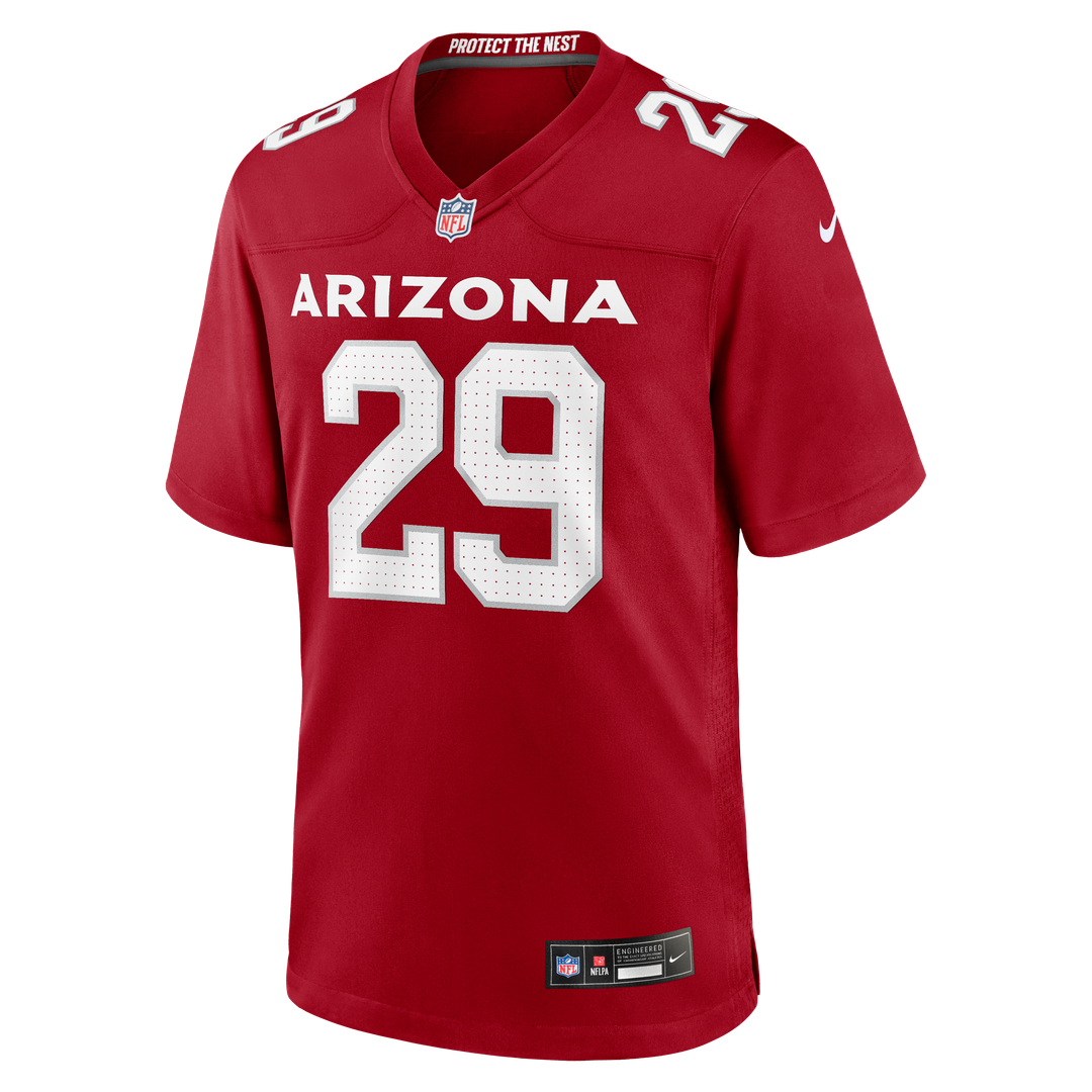 Denzel Burke Arizona Cardinals Game Jersey - Cardinal