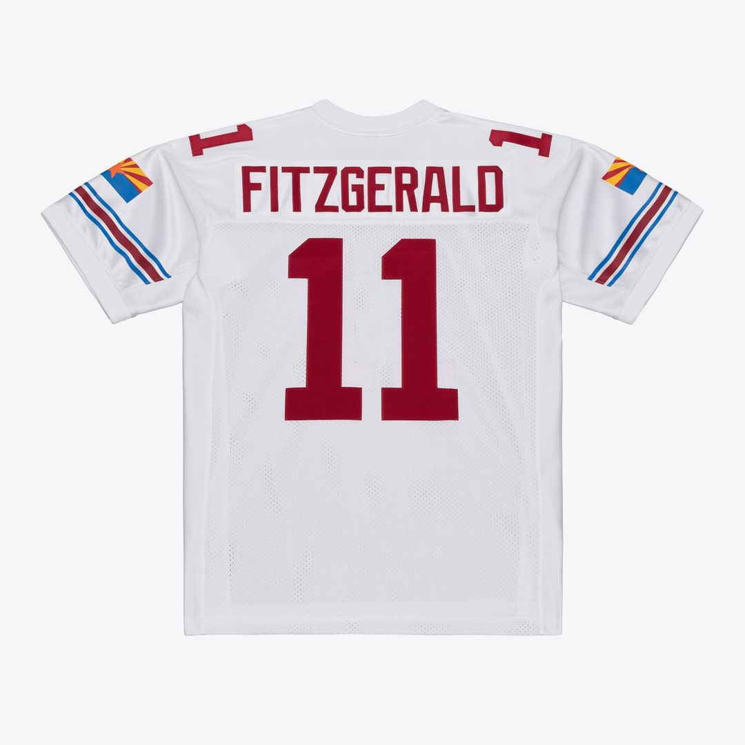 Larry Fitzgerald Arizona Cardinals Big & Tall 2004 Legacy Jersey - White