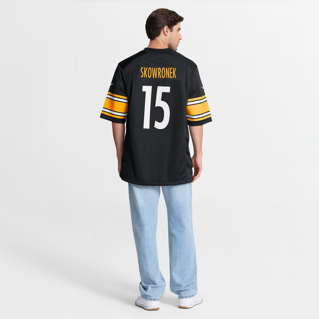 Ben Skowronek Pittsburgh Steelers Game Jersey - Black