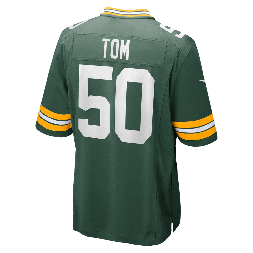 Zach Tom Green Bay Packers Game Jersey - Green