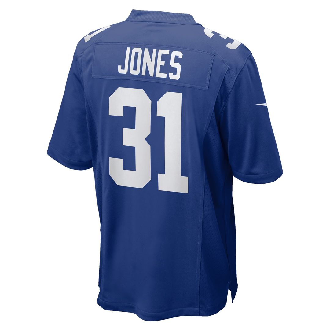 Nic Jones New York Giants Game Jersey - Royal Blue