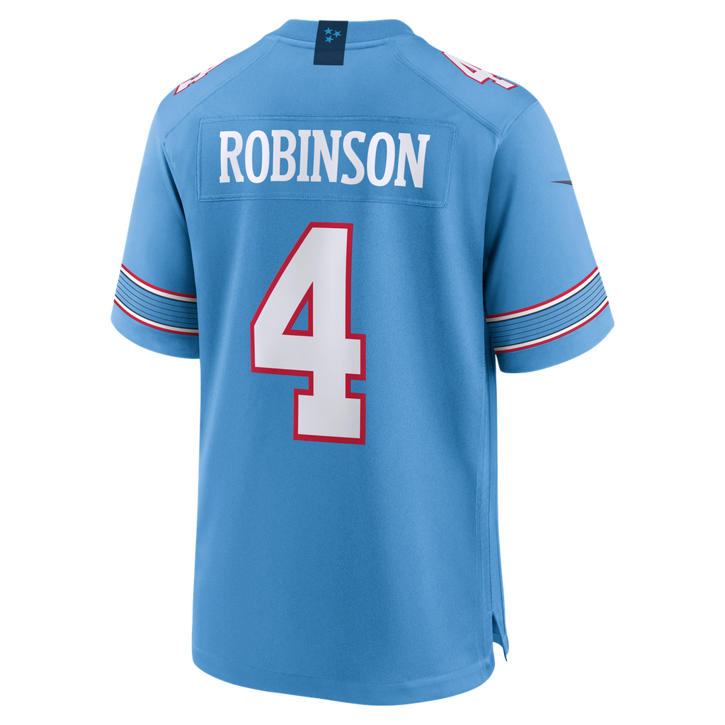 Wan'Dale Robinson Tennessee Titans Game Jersey - White