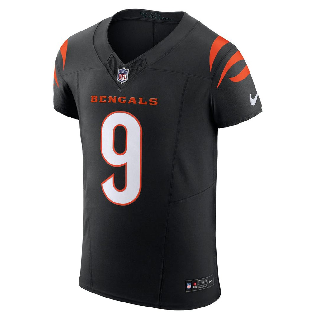 Joe Burrow Cincinnati Bengals Vapor F.U.S.E. Elite Jersey - Black