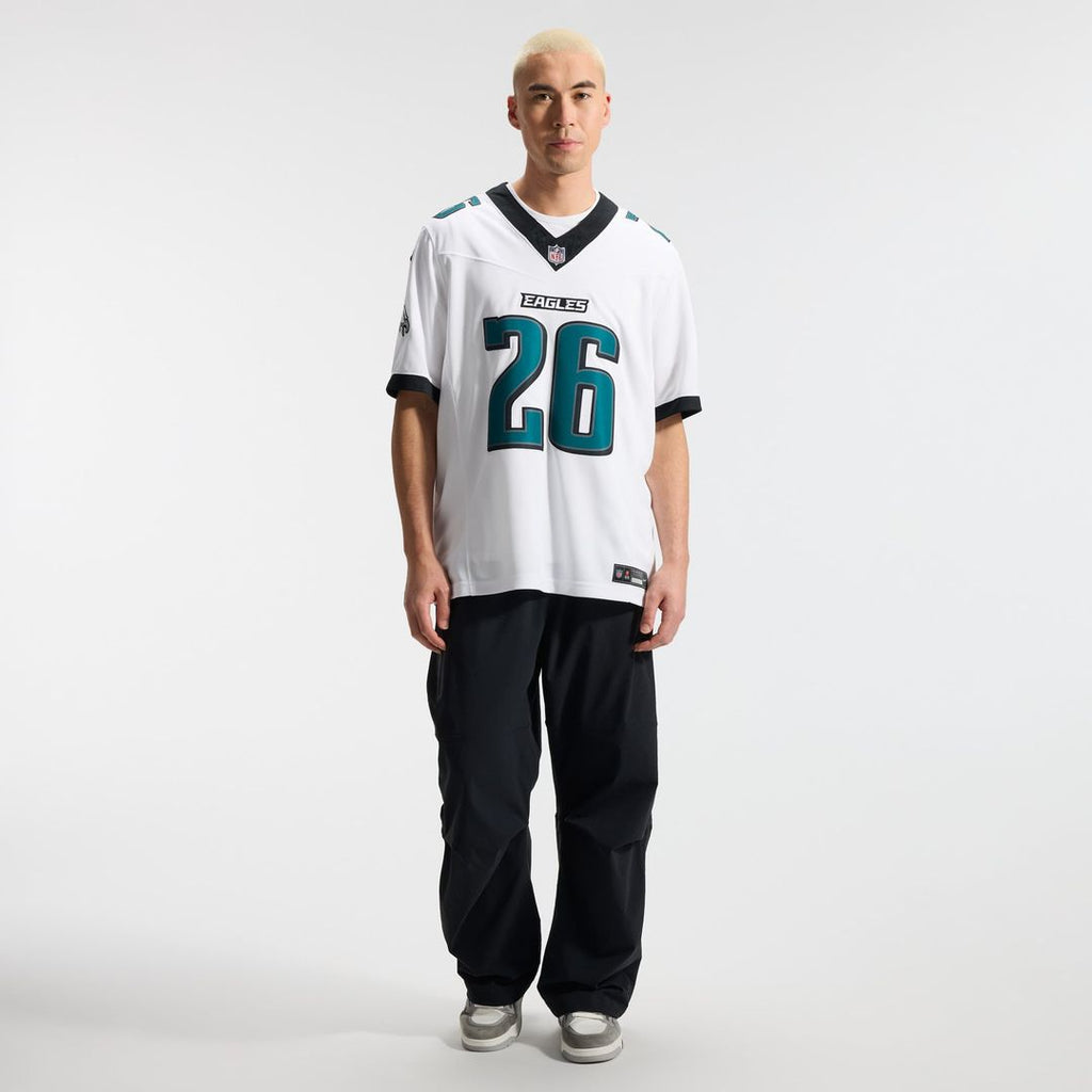 Saquon Barkley Philadelphia Eagles Vapor F.U.S.E. Stitched Limited Jersey - White