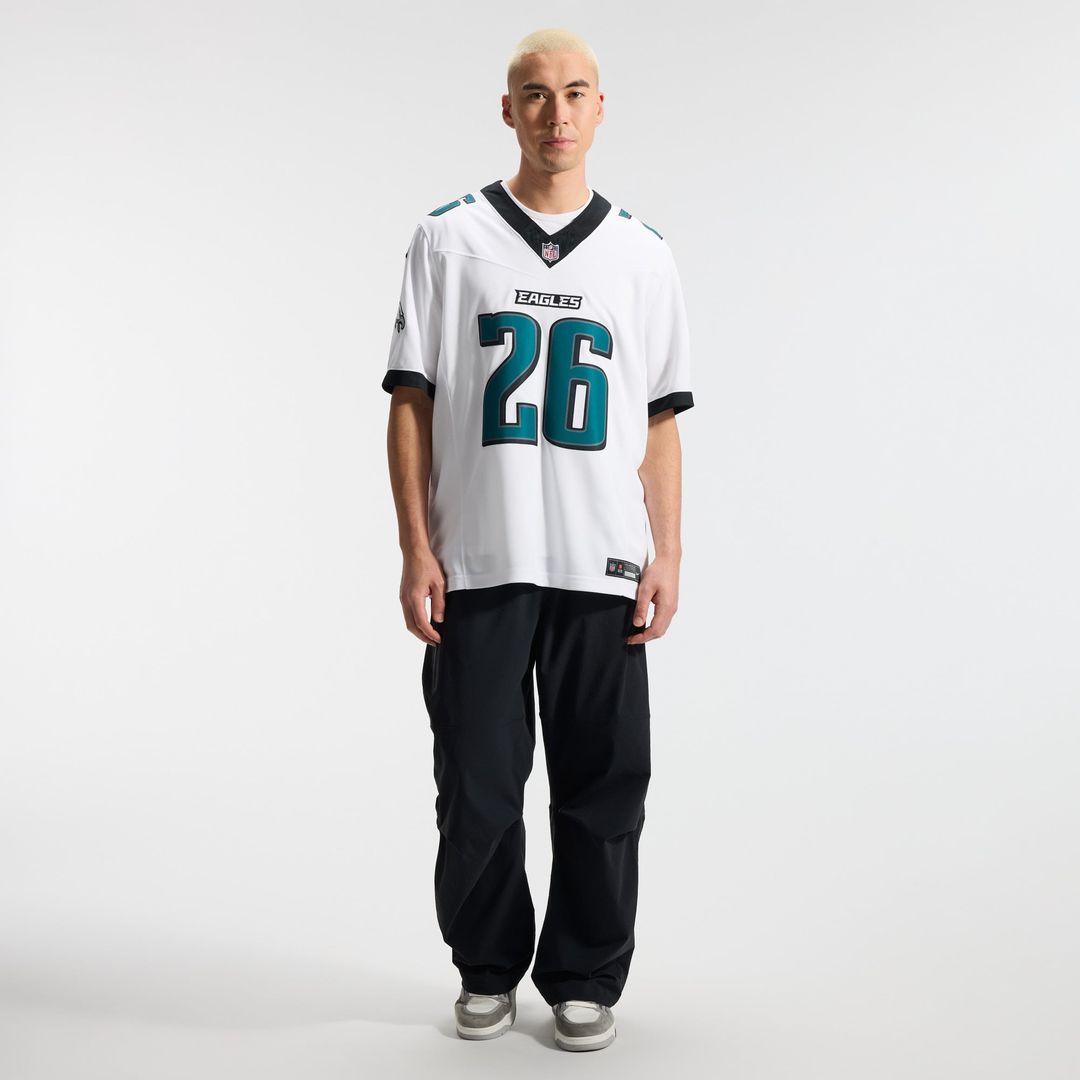 Saquon Barkley Philadelphia Eagles Alternate Vapor F.U.S.E. Stitched Limited Jersey - Black