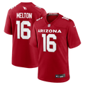 Max Melton Arizona Cardinals Game Jersey - Cardinal