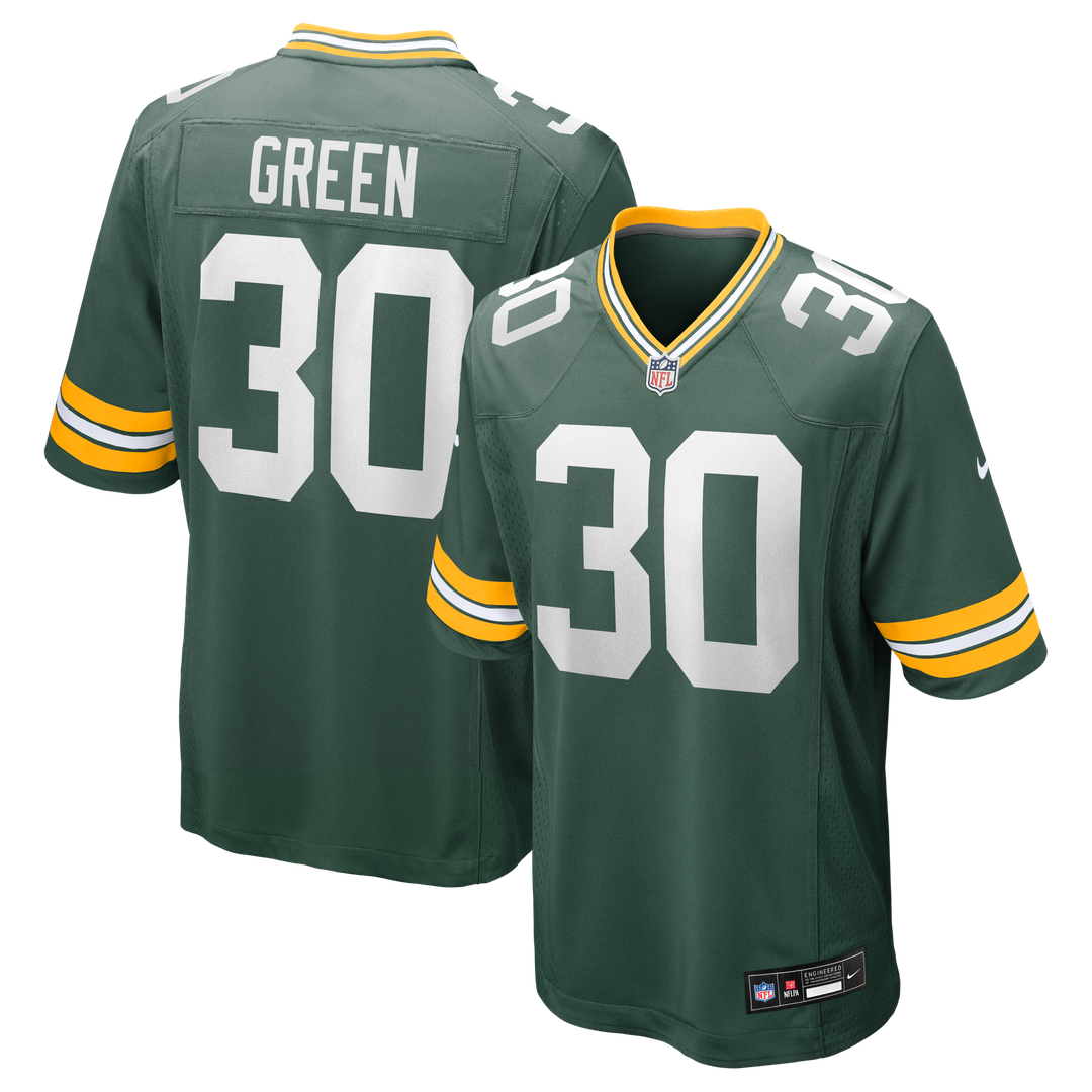Ahman Green Green Bay Packers Game Jersey - Green