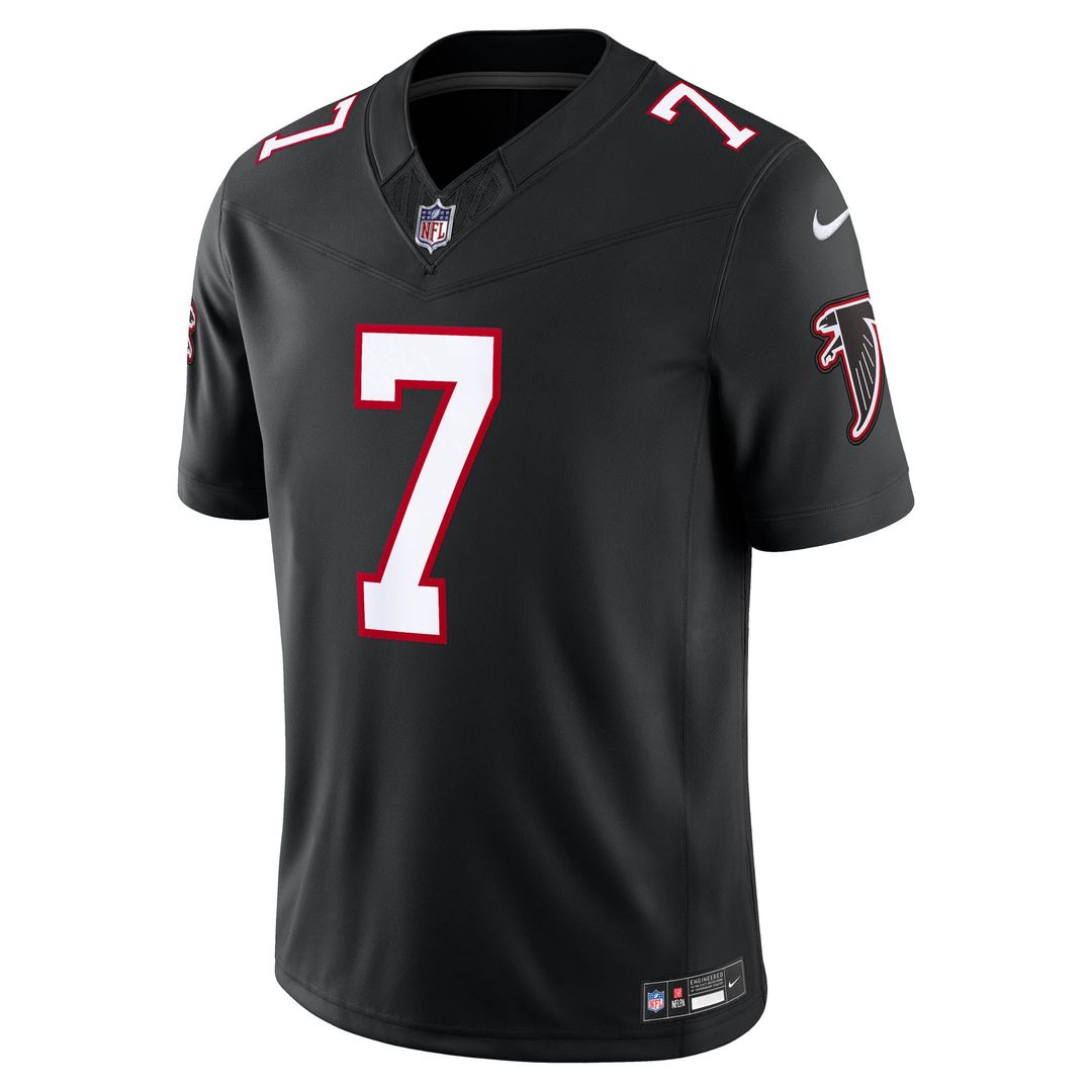 Bijan Robinson Atlanta Falcons Alternate Throwback Vapor F.U.S.E. Stitched Limited Jersey - Black