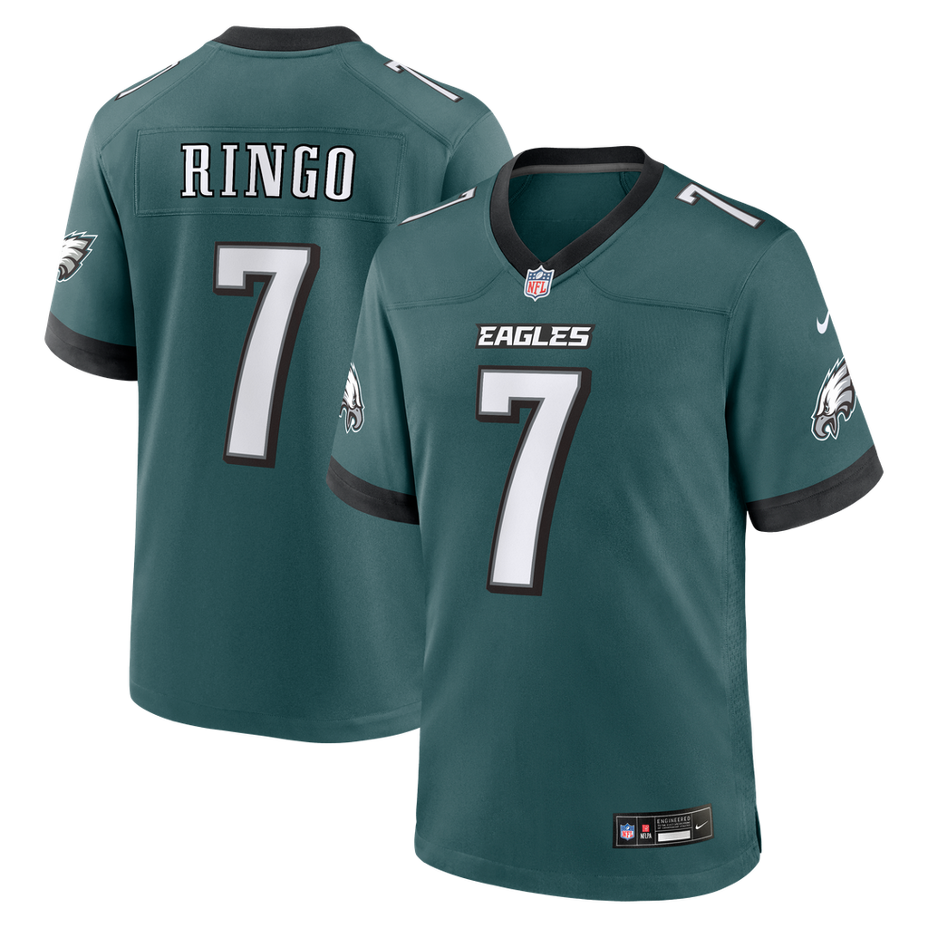 Kelee Ringo Philadelphia Eagles Game Jersey - Midnight Green