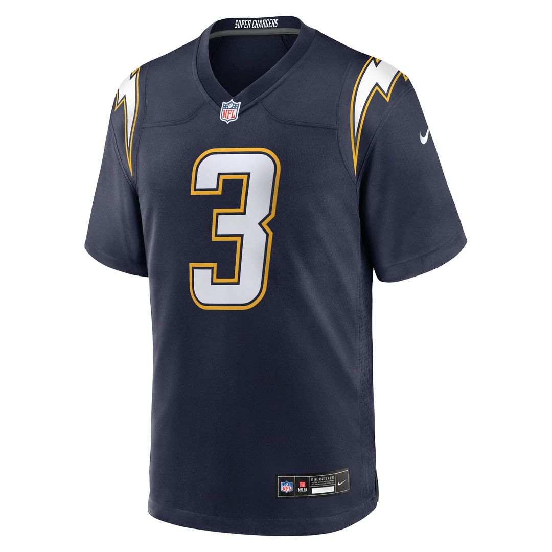 Derwin James Jr. Los Angeles Chargers Alternate Charger Power Game Jersey - Gold