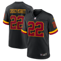 Jacory Croskey-Merritt Washington Commanders Hail Raiser Alternate Game Jersey - Black