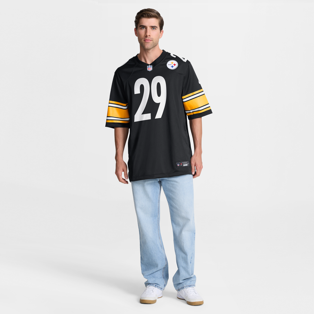 Eli Heidenreich Pittsburgh Steelers Game Jersey - Black