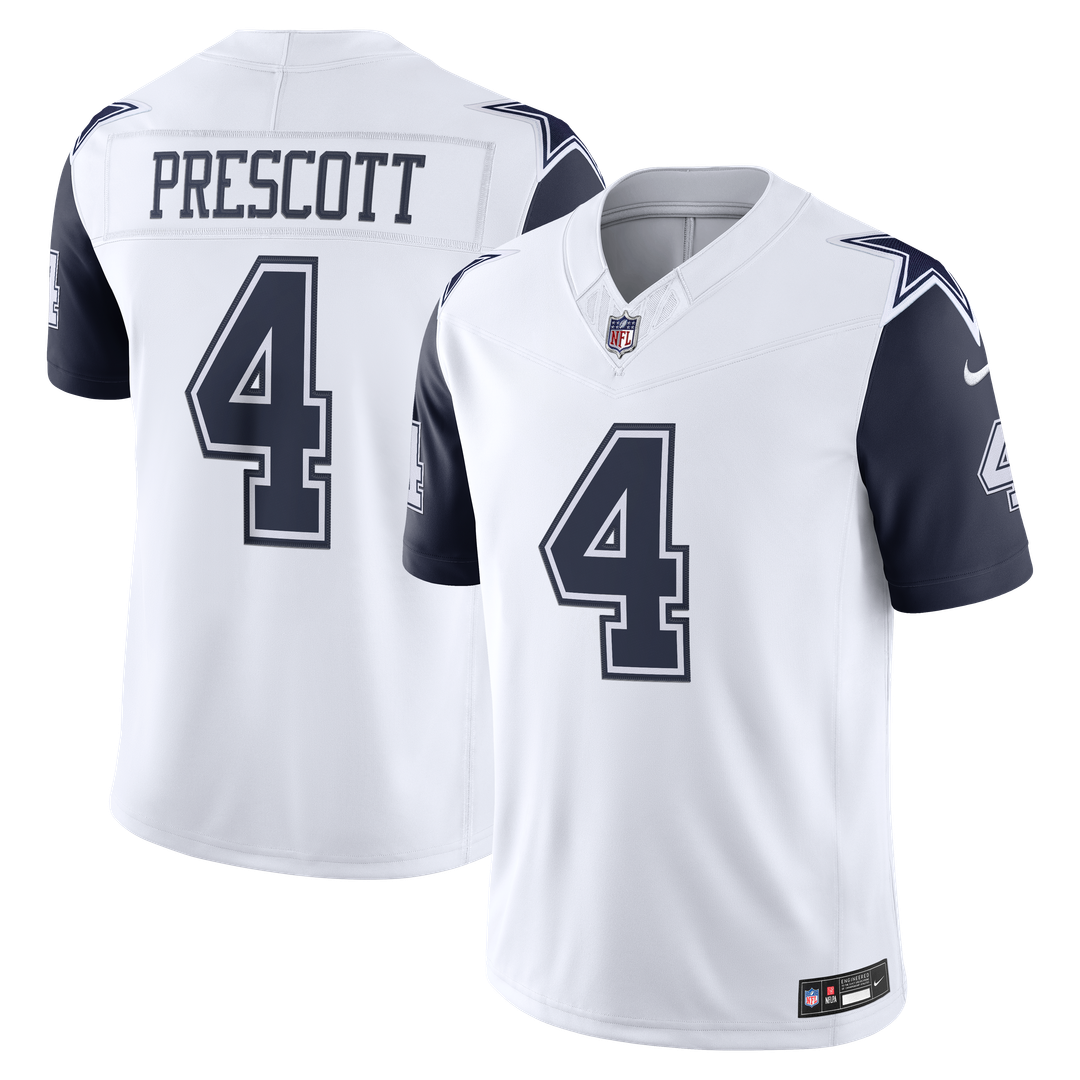 Dak Prescott Dallas Cowboys Alternate Vapor F.U.S.E. Stitched Limited Jersey - White