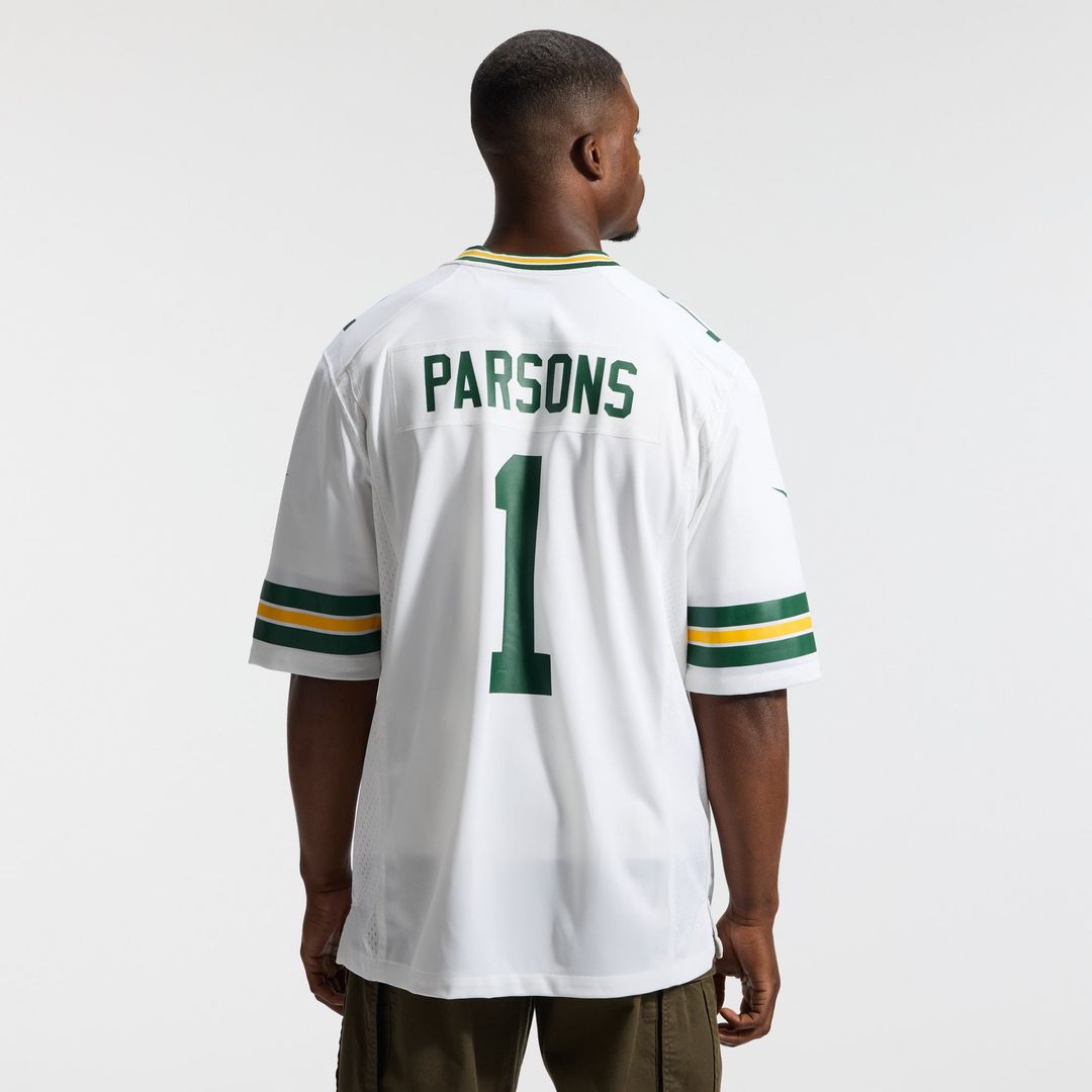 Micah Parsons Green Bay Packers Game Jersey - White