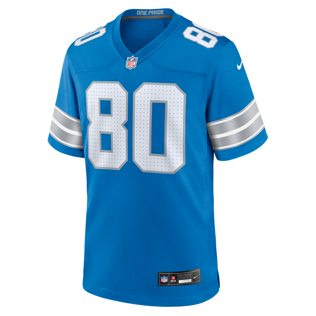 Malik Cunningham Detroit Lions Game Jersey - Blue