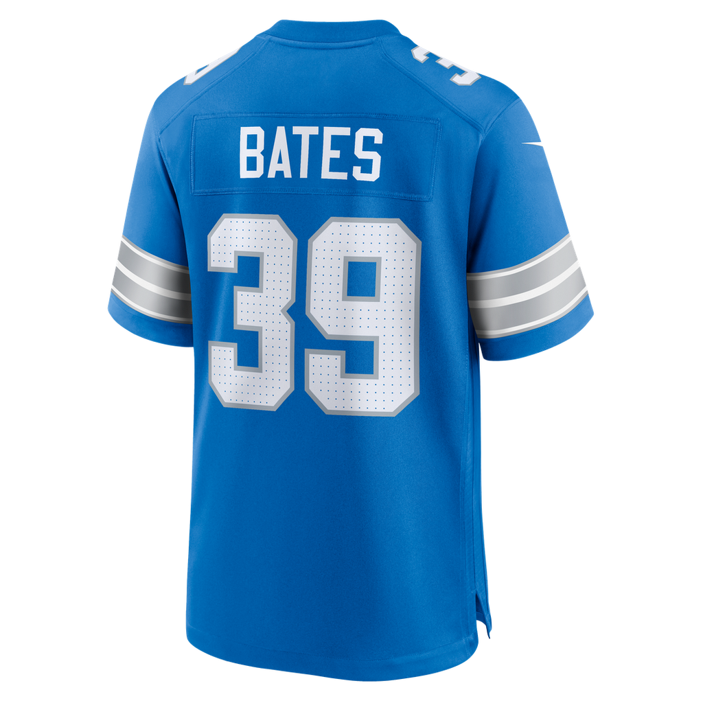 Jake Bates Detroit Lions Game Jersey - Blue