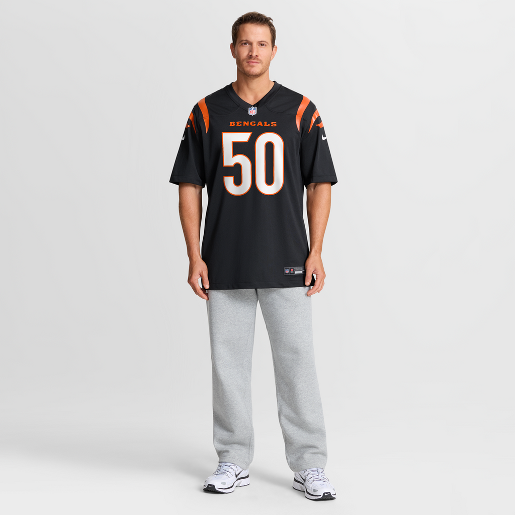 Shaka Heyward Cincinnati Bengals Game Jersey - Black