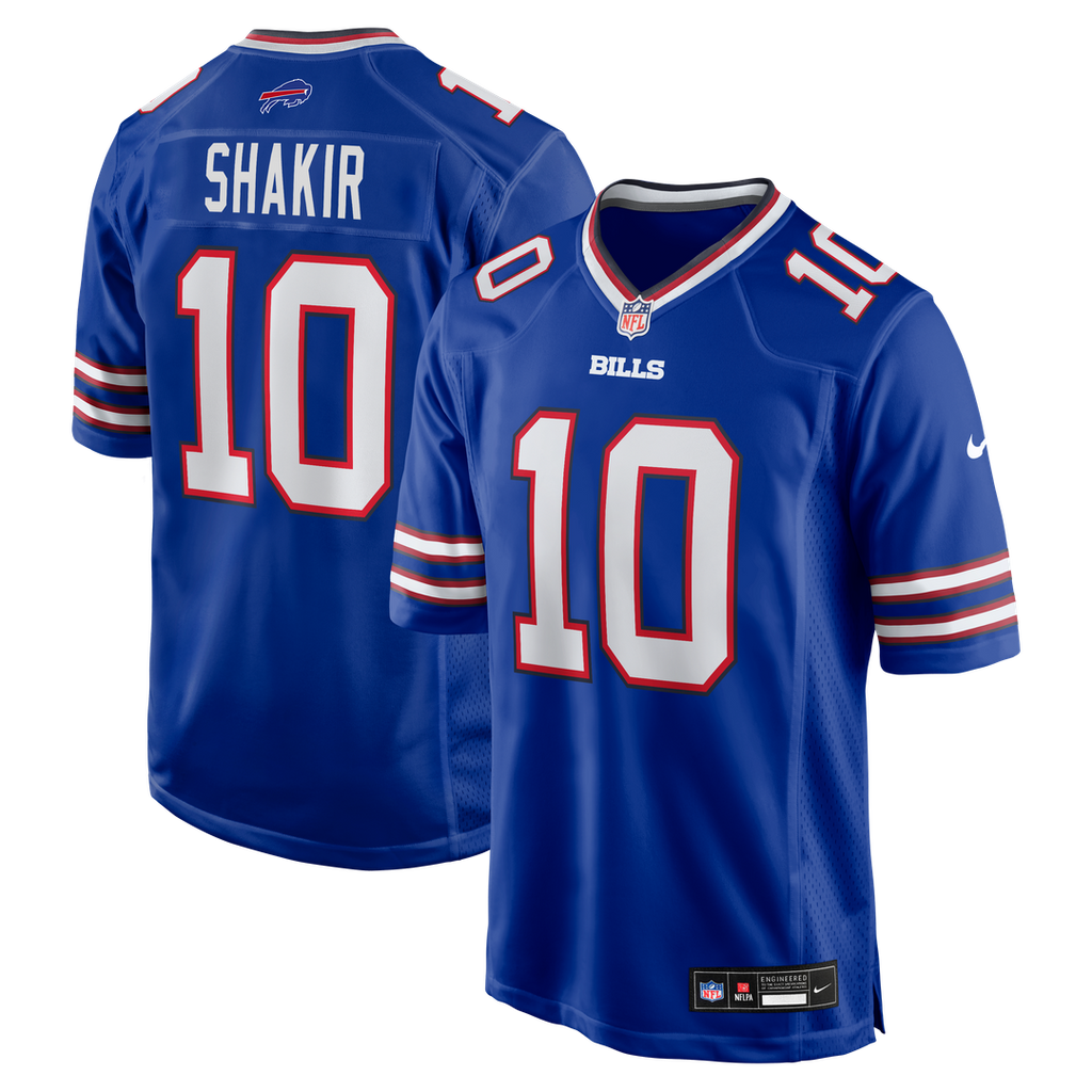 Khalil Shakir Buffalo Bills Game Jersey - Royal Blue