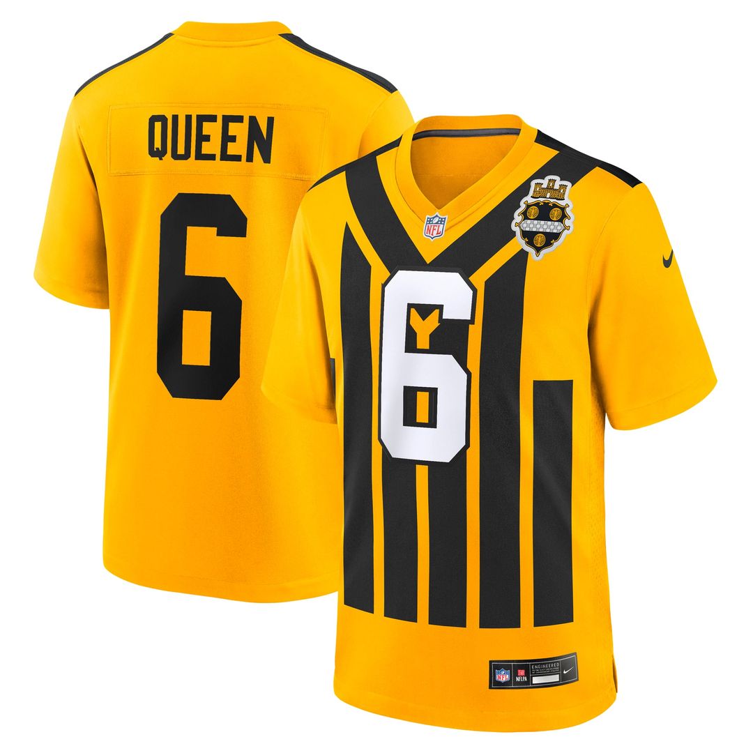 Patrick Queen Pittsburgh Steelers Game Jersey - Black