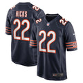 Elijah Hicks Chicago Bears Game Jersey - Navy